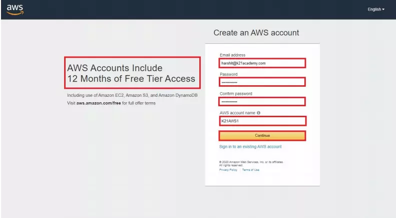 Hướng dẫn đăng ký VPS Amazon free 1 năm 26